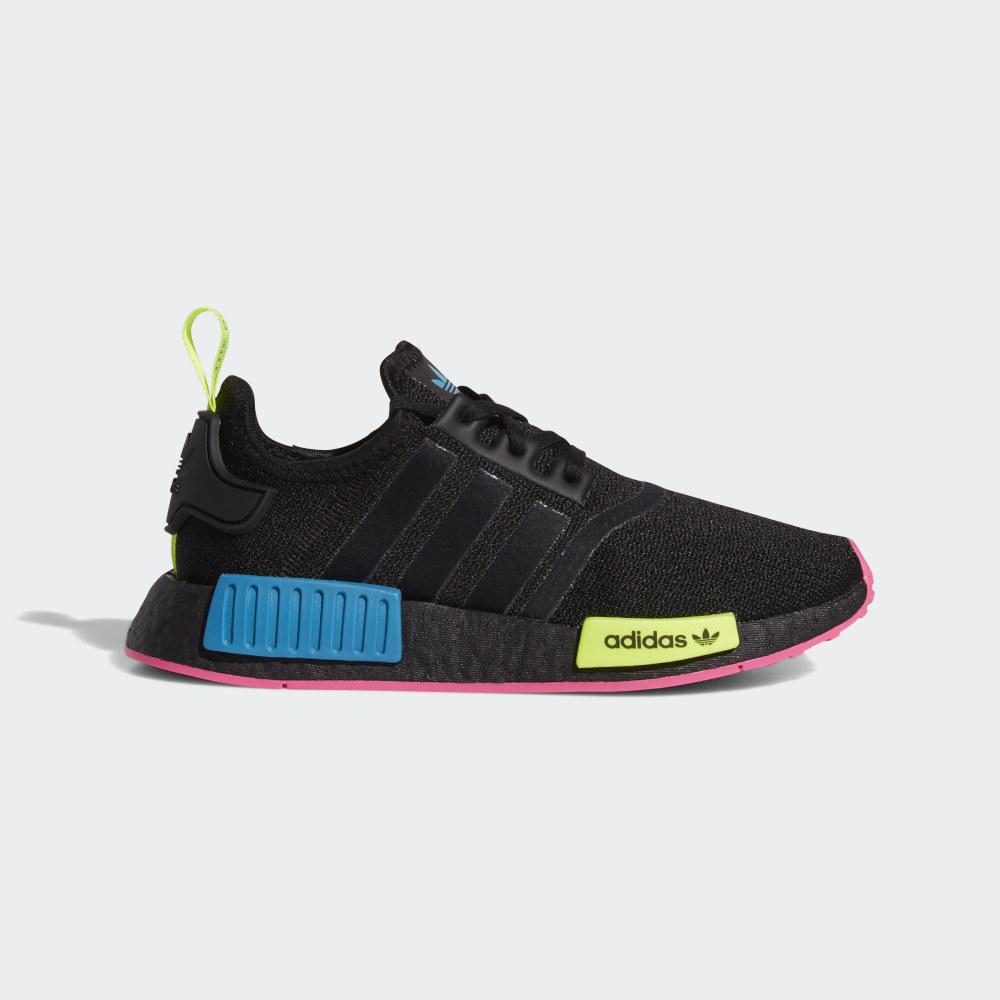 Originals Adidas NMD_R1 Baieti Romania - Negrii/Turcoaz Deschis/Galbeni FY2753